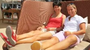 Isolde Kostner e Denise Karbon