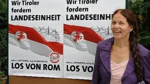 La pasionaria sudtirolese Eva Klotz
