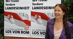 Diario per patrioti sudtirolesidistribuito dal partito di Eva Klotz