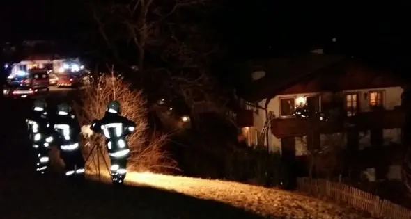 Bressanone, incendio nella notte su un balcone del Plonerhof