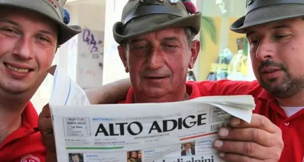 Adunata, gli alpini premiano il nostro giornale