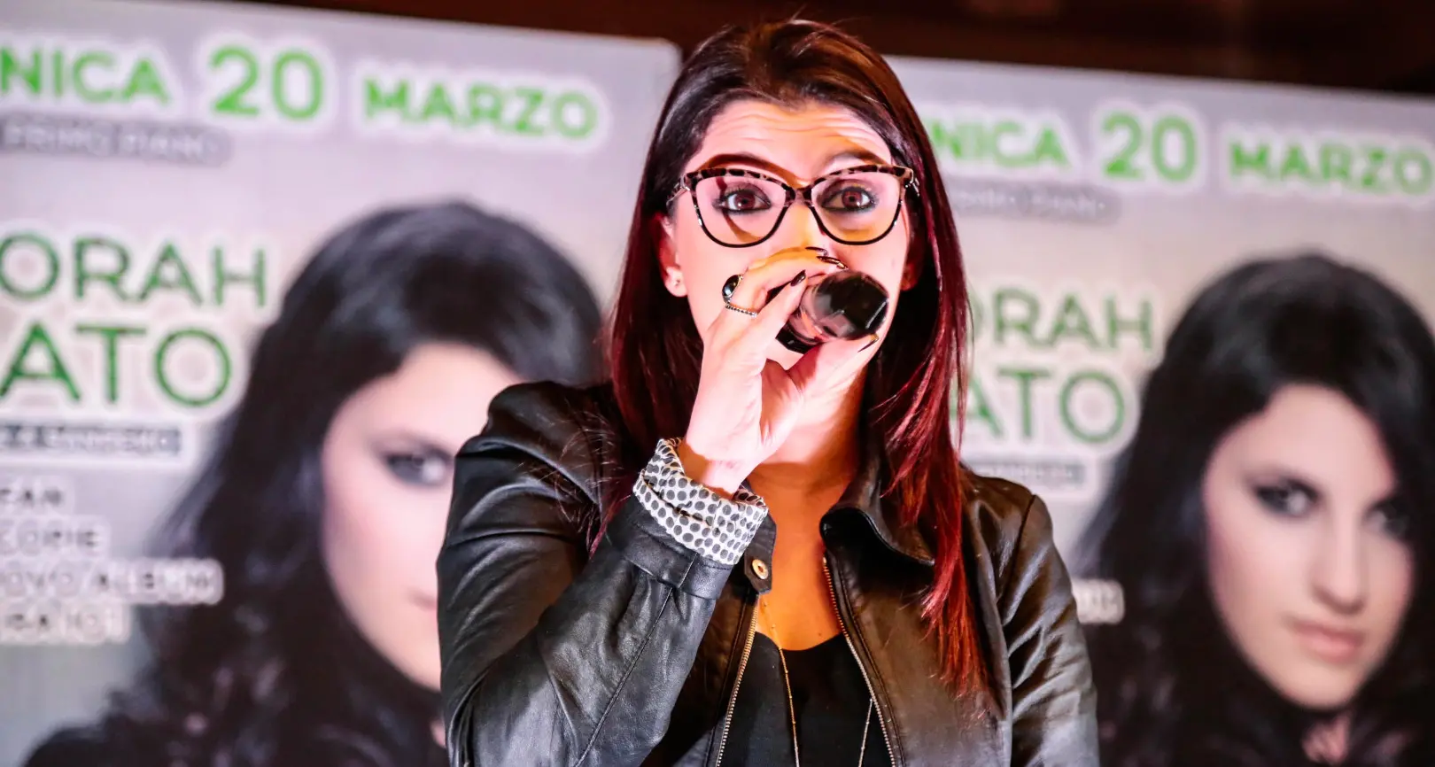Bolzano, in duecento al Centrum per la cantante siciliana Deborah Iurato