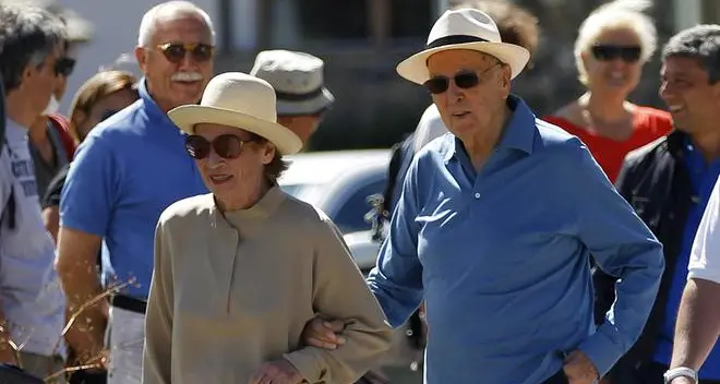 I turisti a Napolitano: «Grazie presidente»