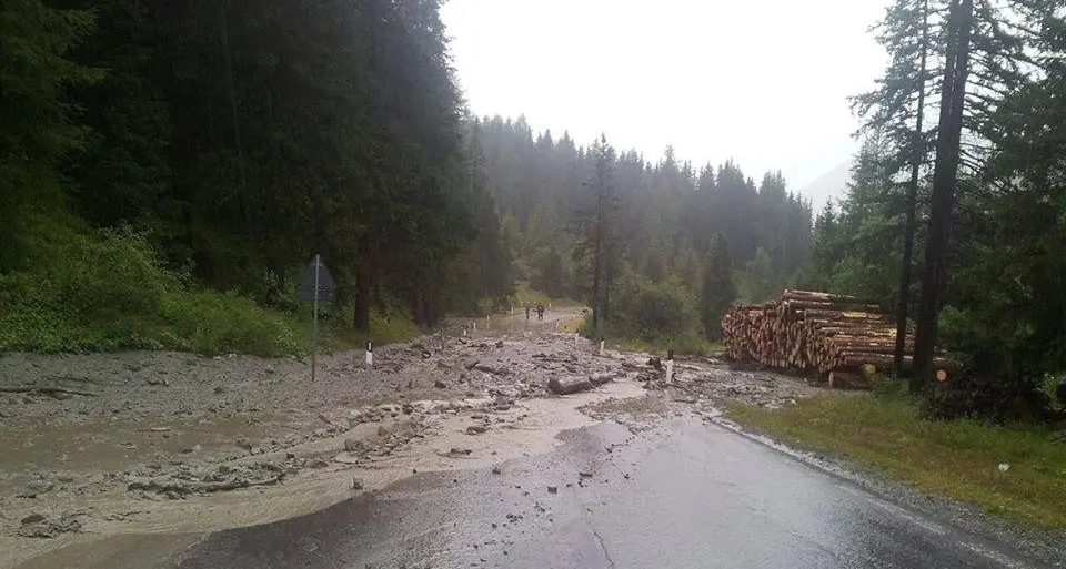 Riaperta la strada, Solda non è più isolata