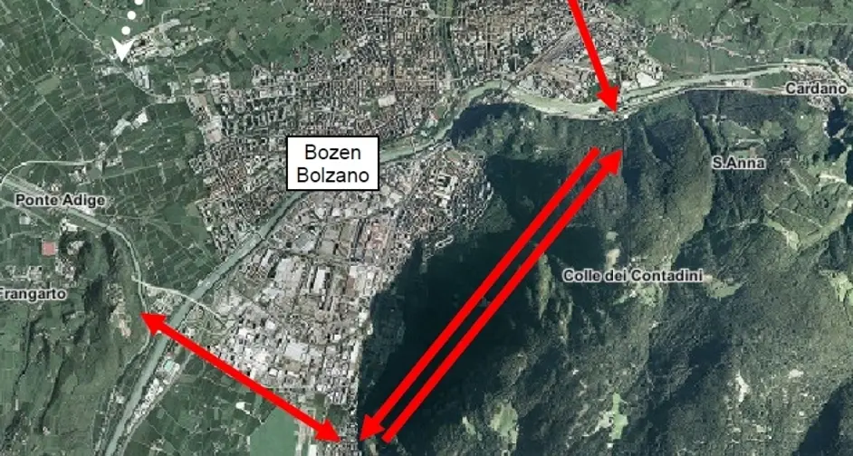 Tangenziale di Bolzano, si parte: tunnel sotto il Colle