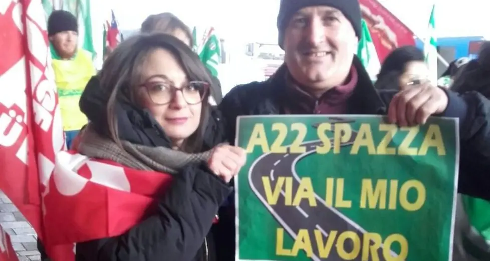 Pulizie A22, nuovo sciopero degli addetti