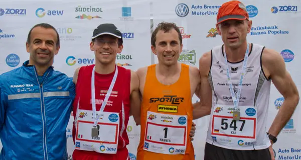 A Rungger e Hanspeter la maratonina di Merano