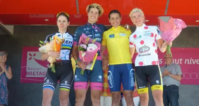La Stricker ottava e “a pois” al Giro di Bretagna