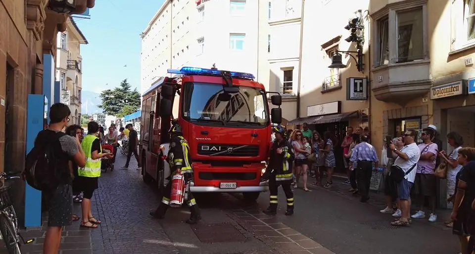 Bolzano, allarme incendio al Museo Archeologico