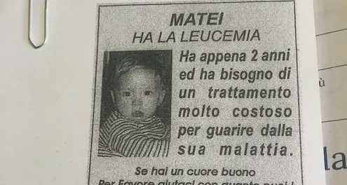 “Il mio bimbo è malato”, ma è una truffa