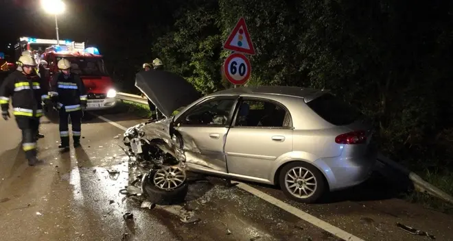 Scontro frontale vicino alla Mila: quattro feriti