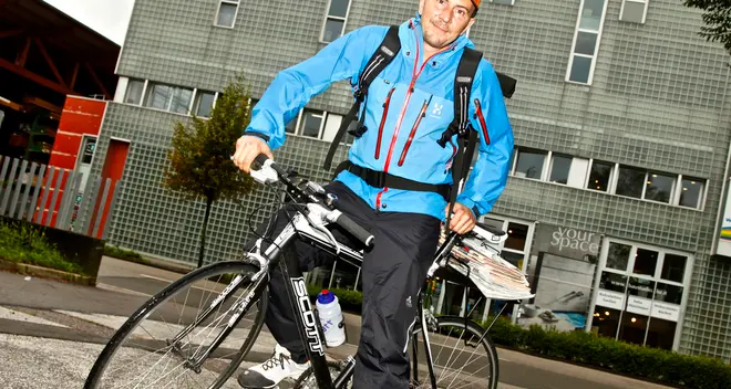 Il corriere ecologico arriva in bici