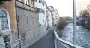Brunico, lavori sulla Passeggiata Tielt