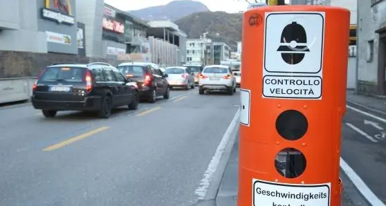 Speed check, ecco la mappa in Alto Adige
