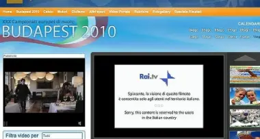 Niente diretta streaming sul web Per la Rai Solda non è in Italia