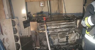 A fuoco una falegnameria a BolzanoStava producendo addobbi natalizi