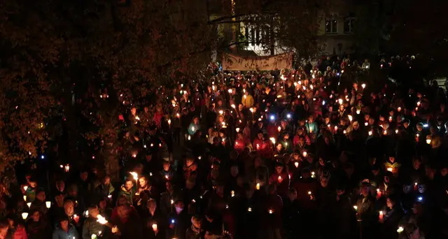 Le veglie in difesa degli ospedali di Vipiteno, Silandro e San Candido