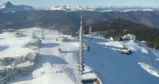Kronplatz: in vetta un'antenna di 86 metri