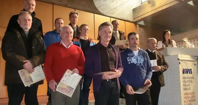 Bressanone, l’Avis premia i soci più fedeli