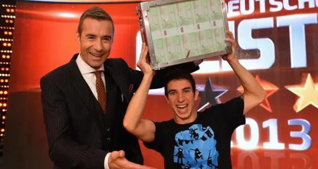 David Fanelli, il bolzanino acrobata vince 100 mila euro alla tv tedesca