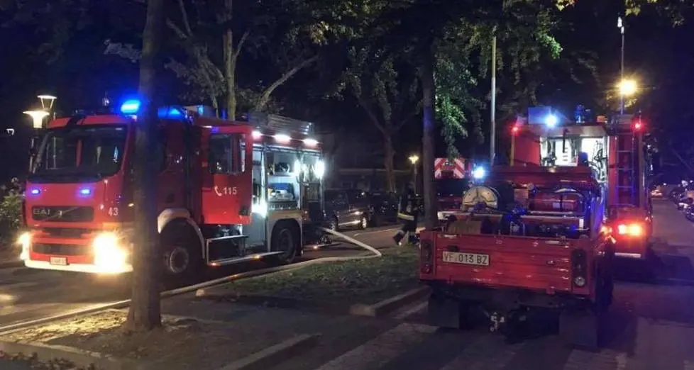 Incendio, rientrati in casa tutti gli evacuati