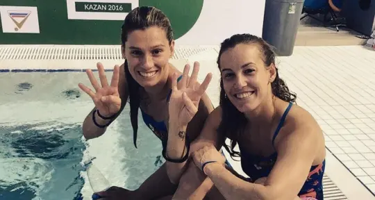 Tania e Francesca argento a Kazan
