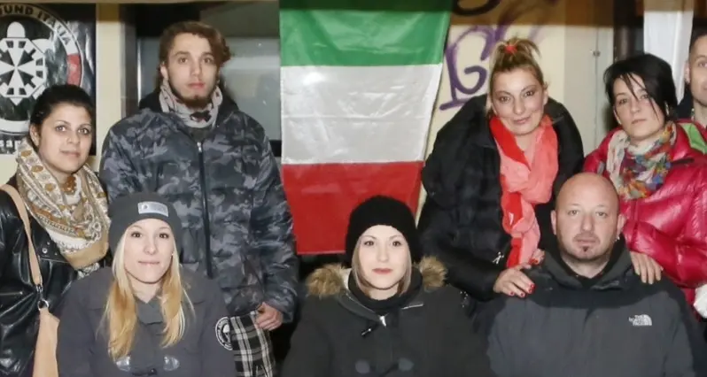 Le ronde di Casapound tra via Cagliari e via Bari
