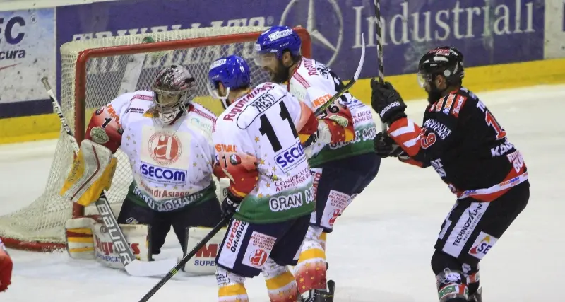 Finale scudetto, l'Asiago supera il Renon in gara-5