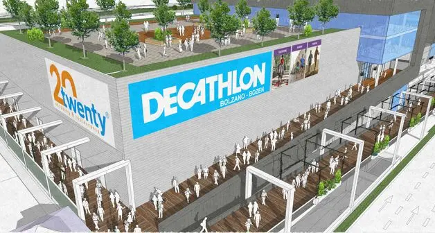 Twenty: Decathlon e terrazza concerti
