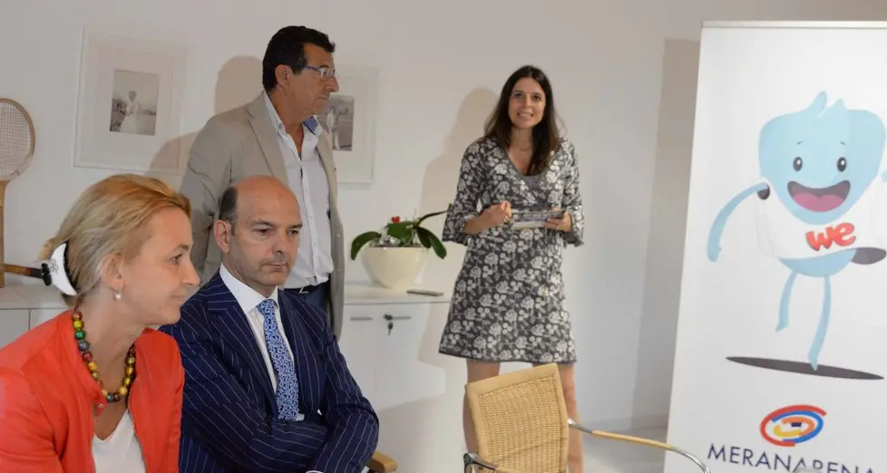 Meranarena presenta We, mascotte che ama lo sport