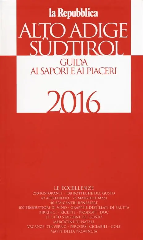 Alto Adige gourmet, in edicola con il nostro giornale la Guida di Repubblica