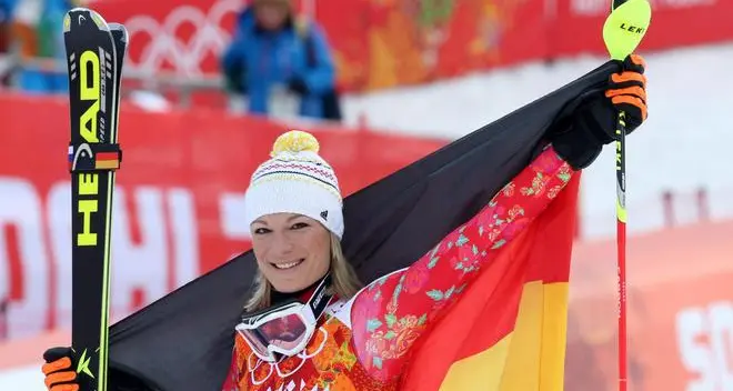 Maria Hoefl-Riesch vince la supercombinata olimpica