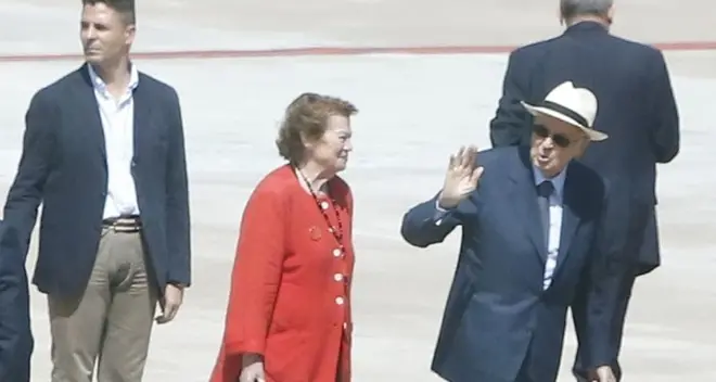 Il presidente Napolitano arrivato in Val Fiscalina, vacanze di riposo
