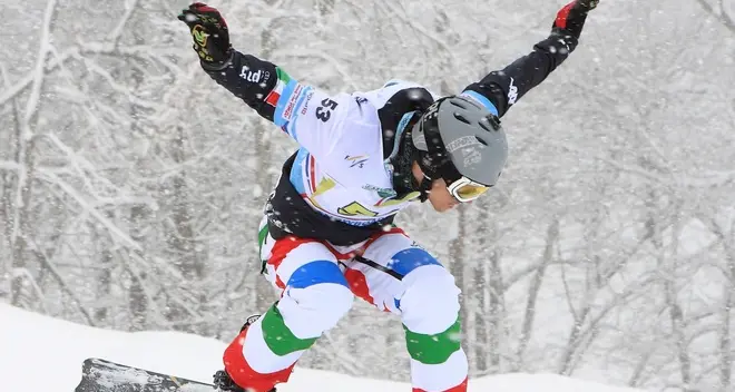 La Coppa del Mondo di snowboard al meranese Visintin