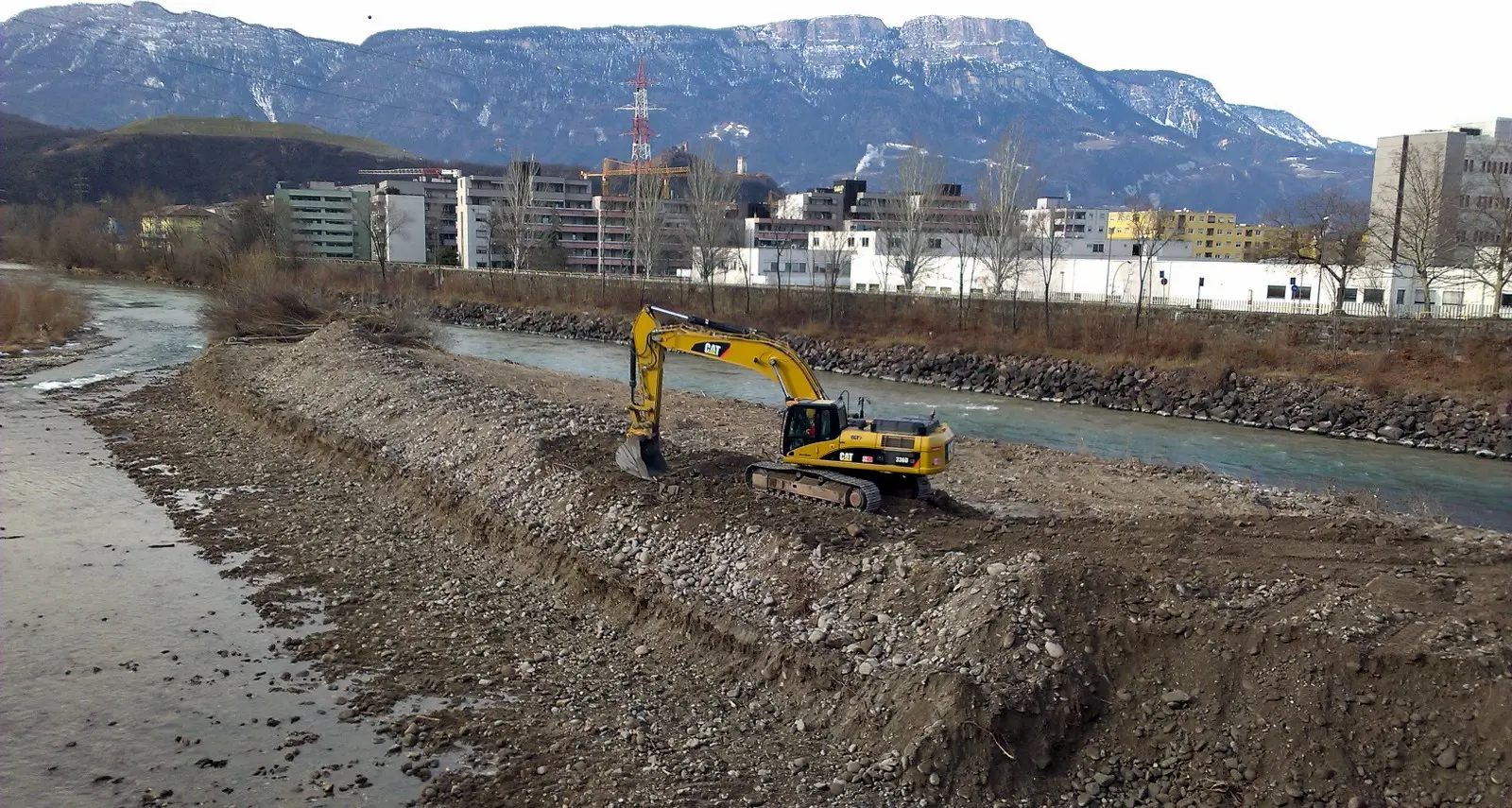 Compensazioni ambientali, sull'Isarco via ai lavori per la rinaturalizzazione