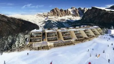 Il rendering dell\\'hotel a 7 stelle