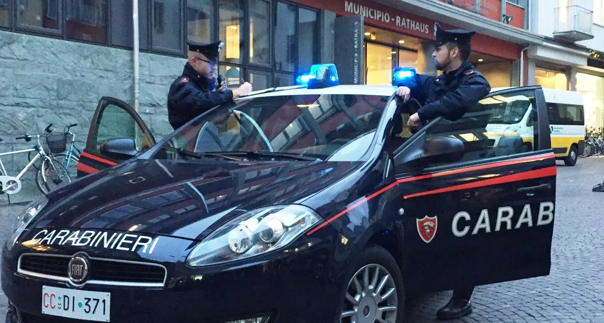 Bolzano, operazione antidroga dei carabinieri: due arresti