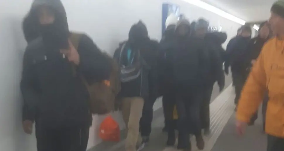 Migranti, sottozero sul treno merci in 40