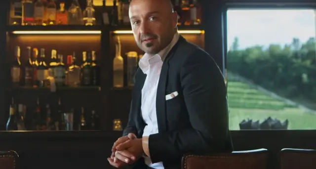 Alta Badia, al rifugio Bioch con Joe Bastianich