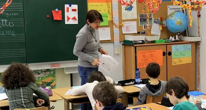 Chini, prime prove di classi miste Italiani e tedeschi in aula assieme