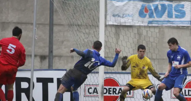 Calcio, Eccellenza, pareggio del Bolzano