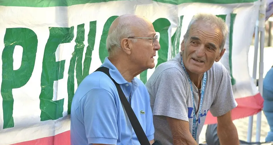 Pensioni, 34 mila sono sotto i mille euro