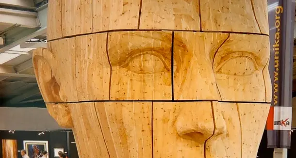 L’arte della scultura Oggi apre Unika Genio gardenese