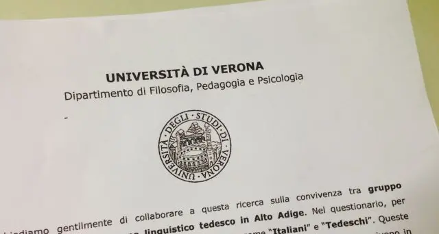 Questionario razzista al liceo classico Carducci di Bolzano