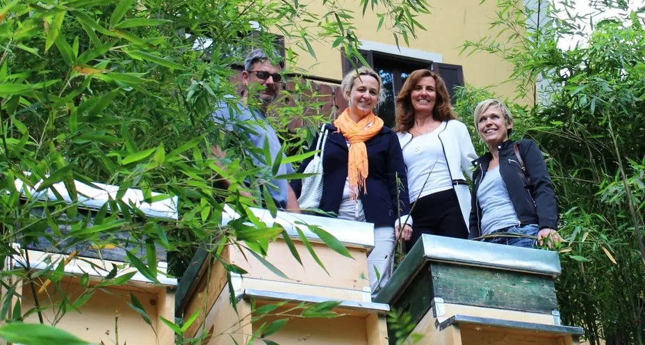 Con 65 arnie in città si produce il miele nel contesto urbano
