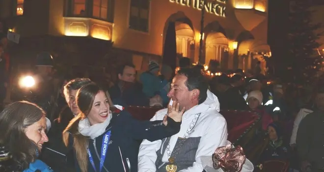 Tutta Ortisei in festa per celebrare la sua Principessa