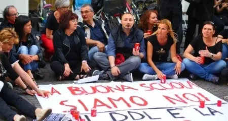«Buona Scuola», i precari contestano la Provincia