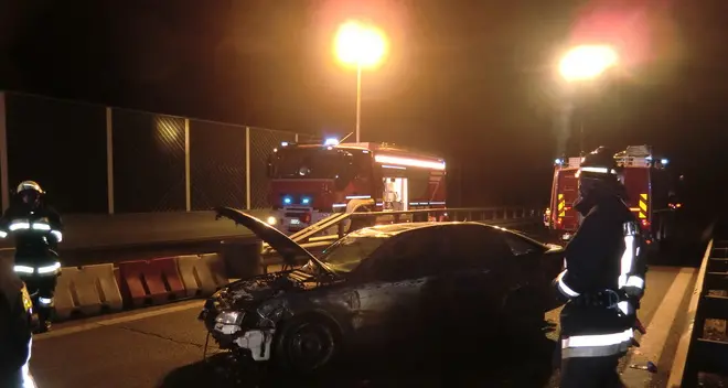 Incidente a Marlengo, l’auto sbanda e si ribalta sulla MeBo