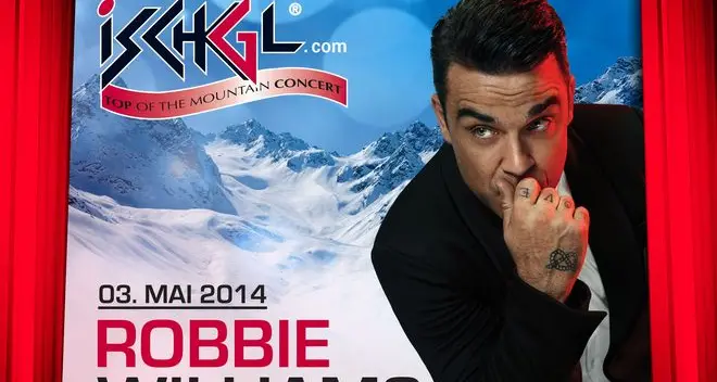 Robbie Williams in concerto a Ischgl