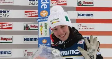 Salto con gli sci: Demetz dedica il bronzo all'amica Simona